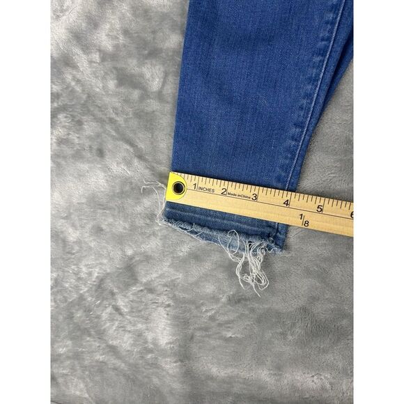 Vineyard Vines Distressed Frayed Hem Skinny Jeans‎ size 4 - Picture 6 of 7